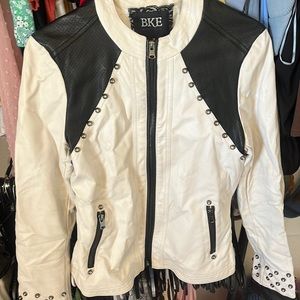 BKE jacket FAUX LEATHER JACKET